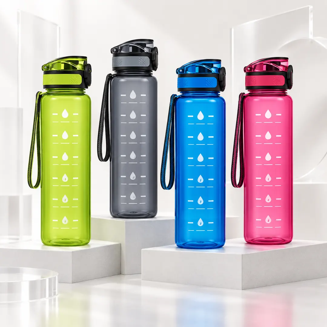 Plastic water bottle series