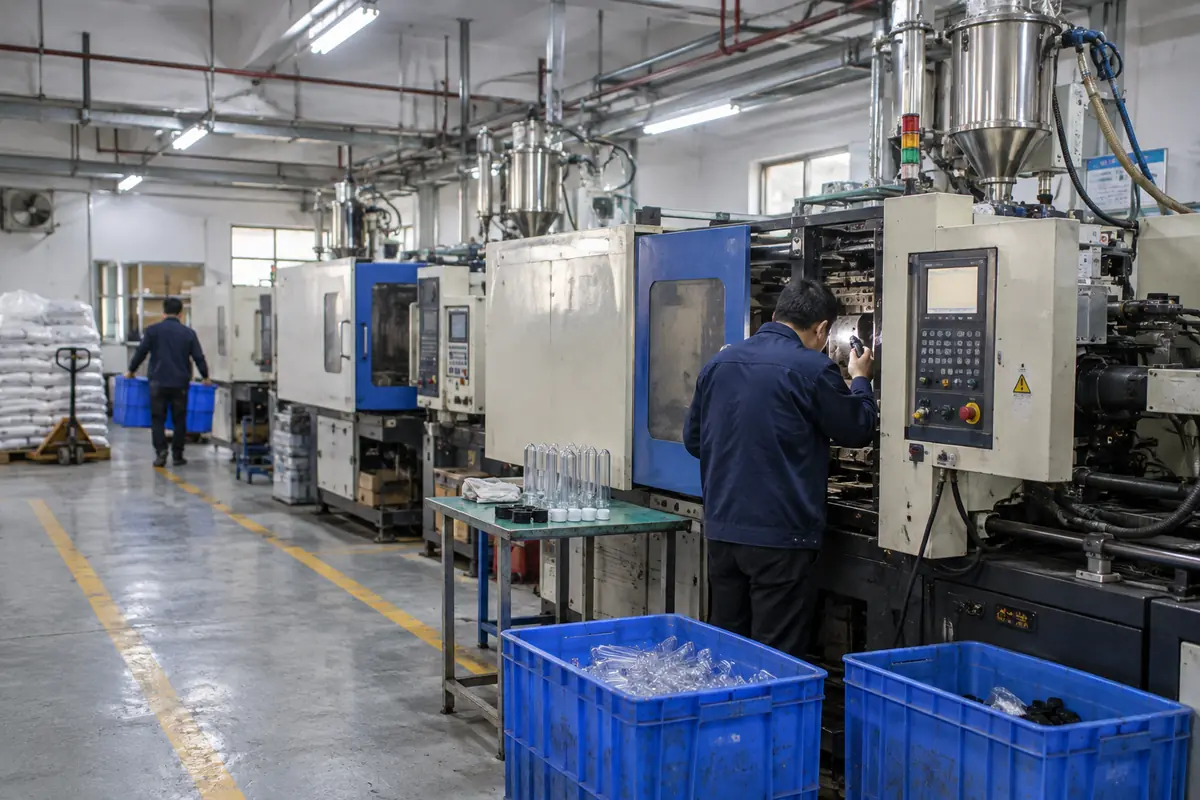 Plastic water bottle manufacturing equipment