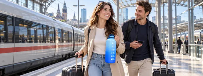 Travel water bottle applications